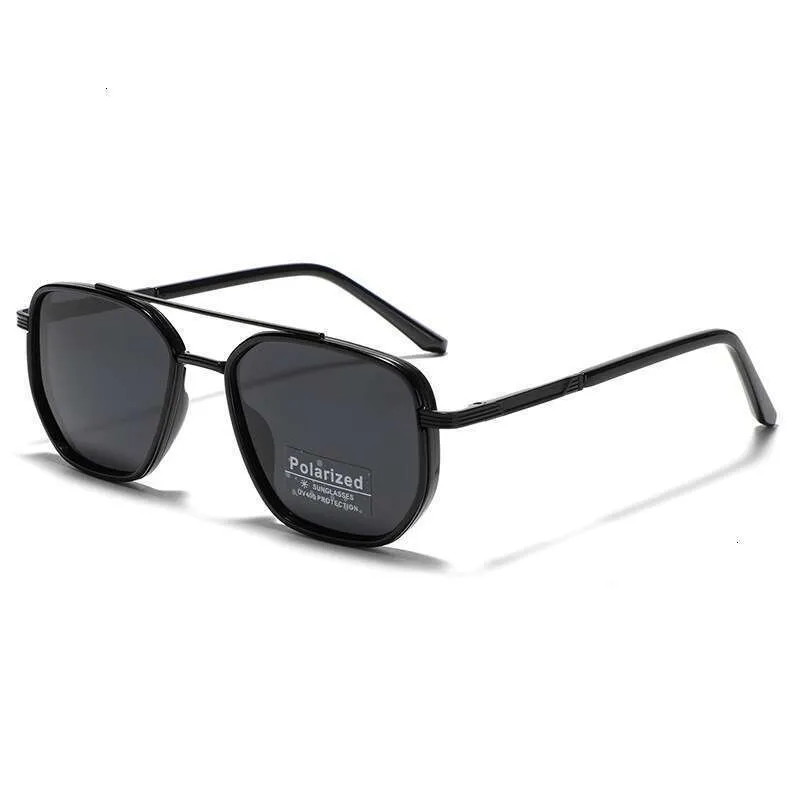 Unisex Polarized Square Lens Eyewear for Enhanced Sun Protection