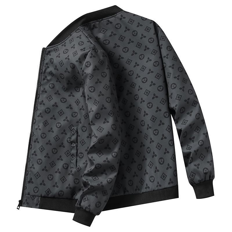 New Arrival Stylish Men's Trendy Printed Premium Jacket Slim Fit Casual Spring Autumn Coat Free Shipping Hot Sale