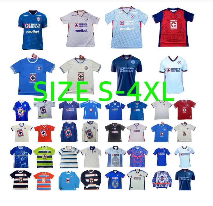 2025 2026 Cruz Azul ROTONDI Soccer Jerseys 24 25 26 RODRIGUEZ PINEDA ALVARADO ROMO football shirt Tabo GIMENEZ ROMERO Vintage 1997 1998 97 98 1996 1973 1974 2008 Retro