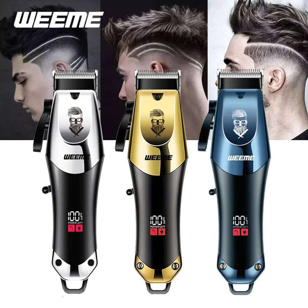 Vintage Clipper Cordless Electric Cutting hine Portable Shaver Barber USB Fast Charging Hair Trimmer For Hairdresse free shipping