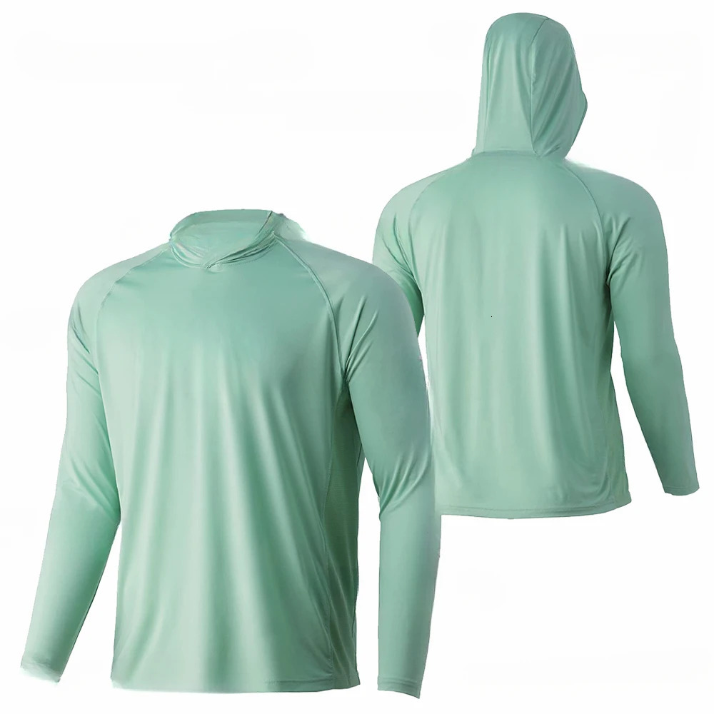 Fishing Hoodies Summer Outdoor UV Protection Angling Jerseys Breathable Angler Clothing Men Long Sleeve Fishing Shirts Tops 250612