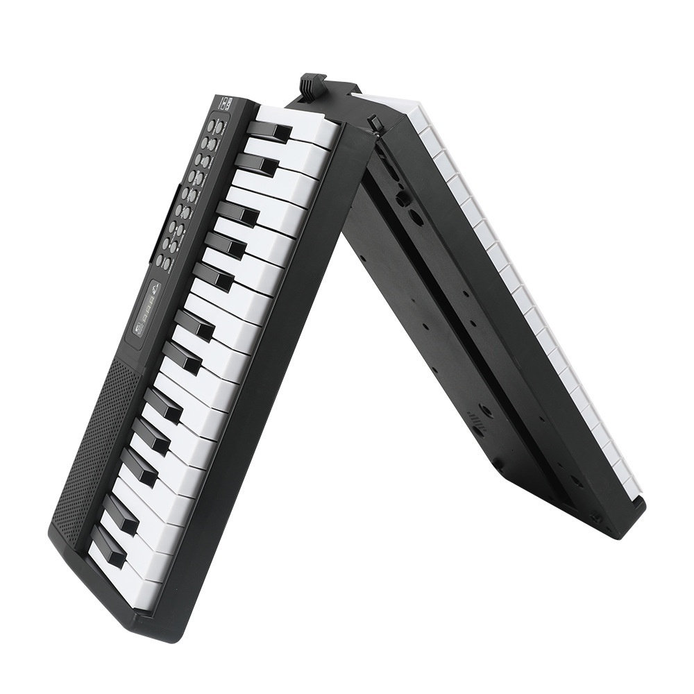 61-Key Folding Portable Multifunctional Plastic Electronic Home Practice Smart Keyboard Piano