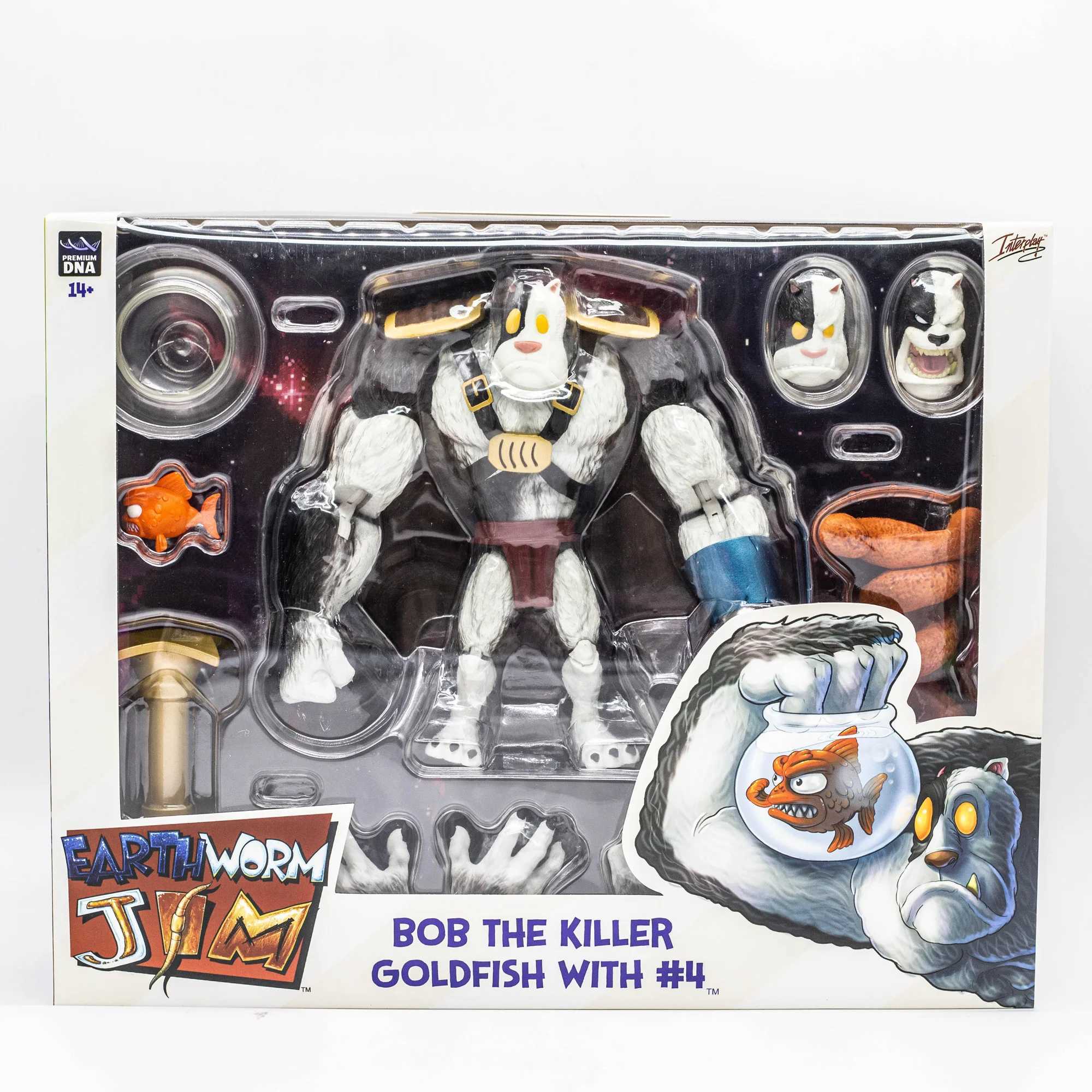 Plush Wall Stuff In Stock PDNA Earthworm Jim Wave 1 BOB THE KILLER GOLDFISH AND #4 Doll Gifts Toy Anime Figure Action Model Collect Ornaments