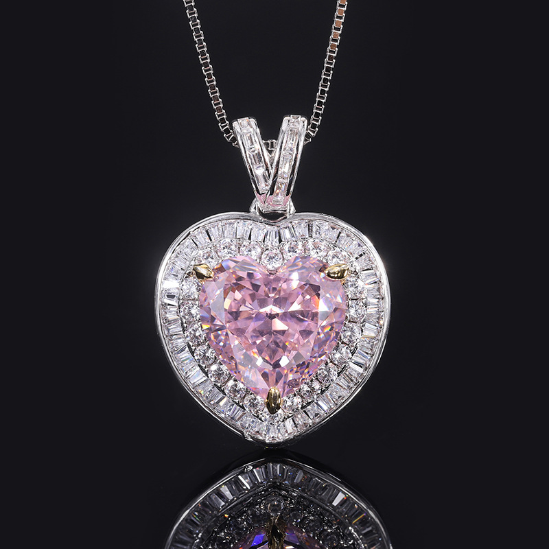 Exquisite Handcrafted S925 Goldtone Charm Necklaces Featuring Dazzling Cubic Zirconia Stones