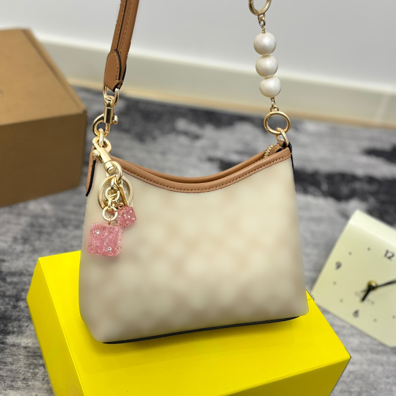 Designer Womens Totes Party Mini cowhide 7.87 inches Wandering Underarm with box Mobile bag zero wallet Free shipping