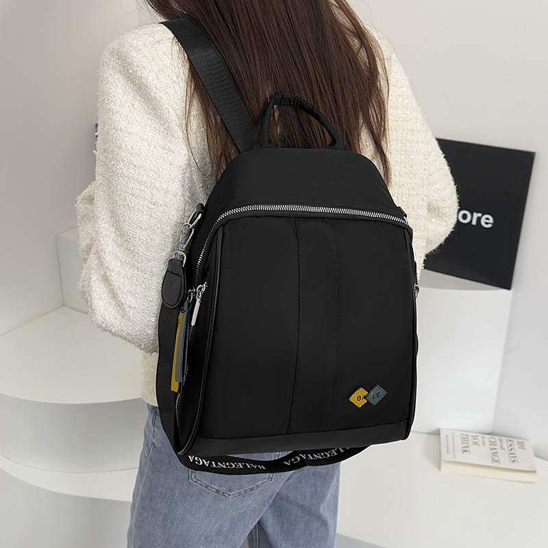 high-end nylon casual waterproof lightweight feel, Fashionable men's 10 women's travel backpack, computer bag 3 feel, 10 backpack,