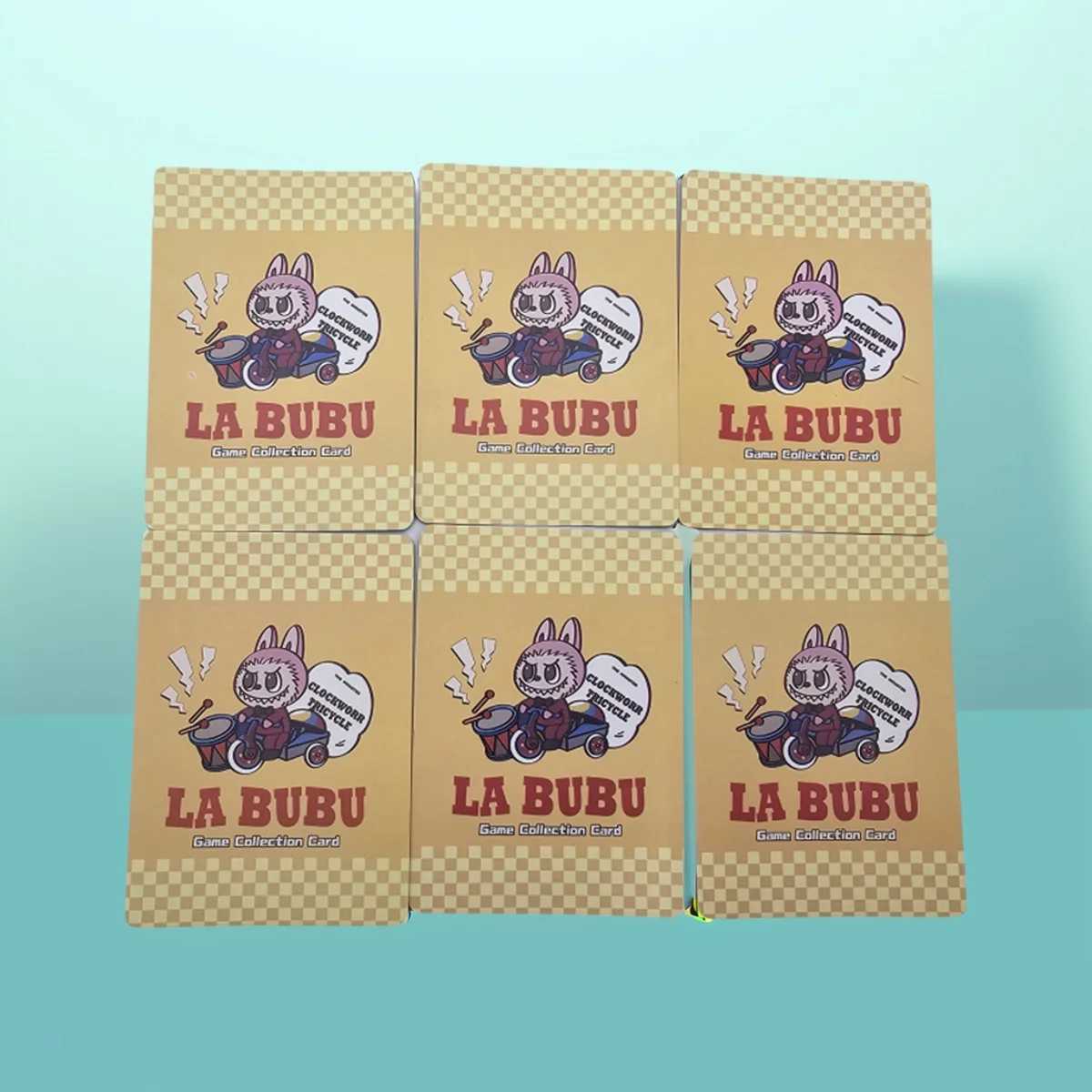 Limited Edition Labubu Cute Rabbit Themed Card Set Learning Game Accessories Party Favors Gifts for Boys Girls Collectors X250612