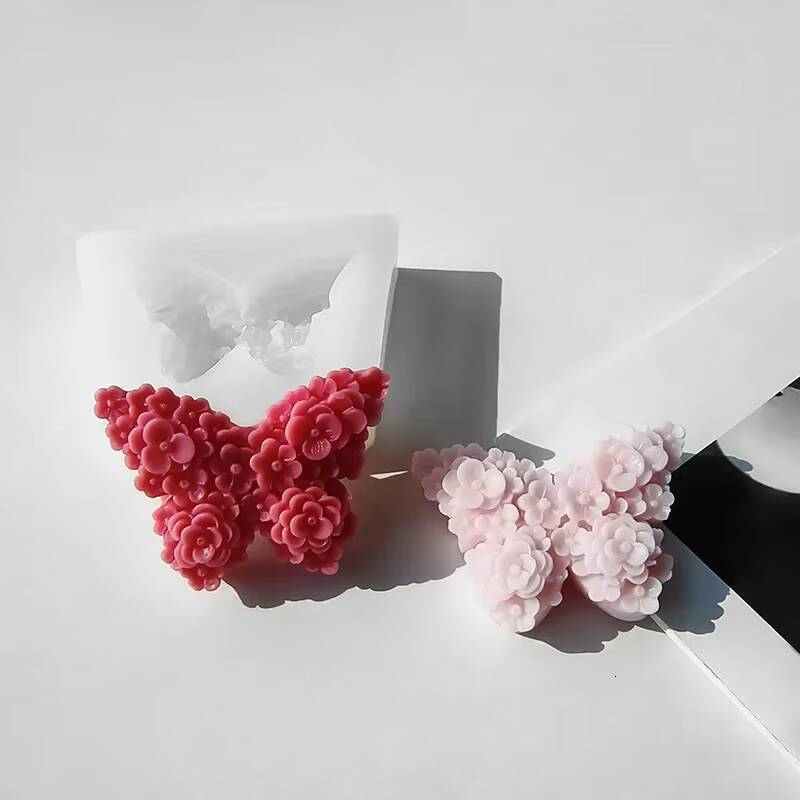 ddmynov Flower Butterfly Silicone Molds for Baking DIY Epoxy Resin Crafts Hanging ice maker Decoration Aromatherapy Mold Candle Making Supplies