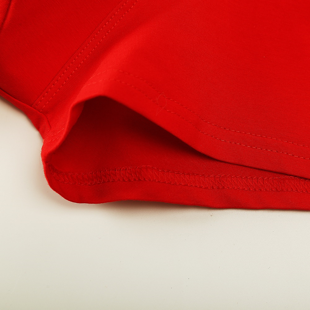 4PC Men's Lucky Red Cotton Boxer Briefs Wholesale - boxer short Male Soft Underpants Man Luxury Brand Free Shipping