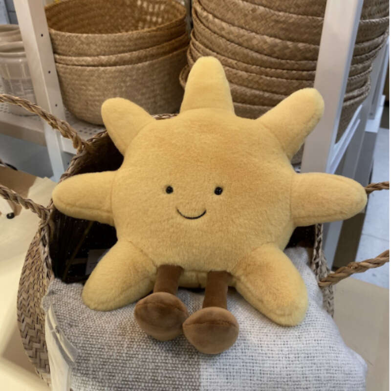 Ins New Sun Moon Plush Jellycat Stuffed Toys for Boys and Girls Sleeping Dolls Pillow Gifts
