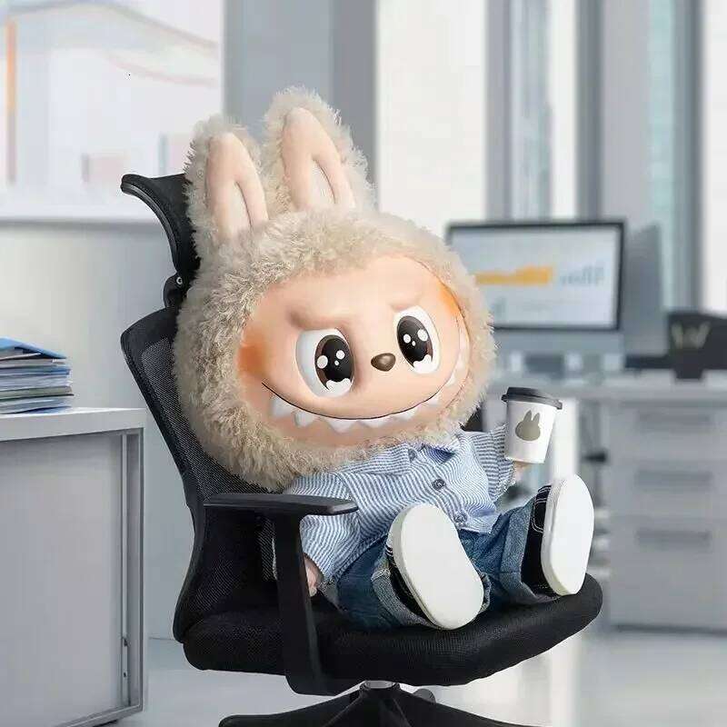 Labubu Big Vinyl Doll Flip with Me Series Fashion Toy Cute Monster Decoration Ideal Christmas Gift for Collectors
