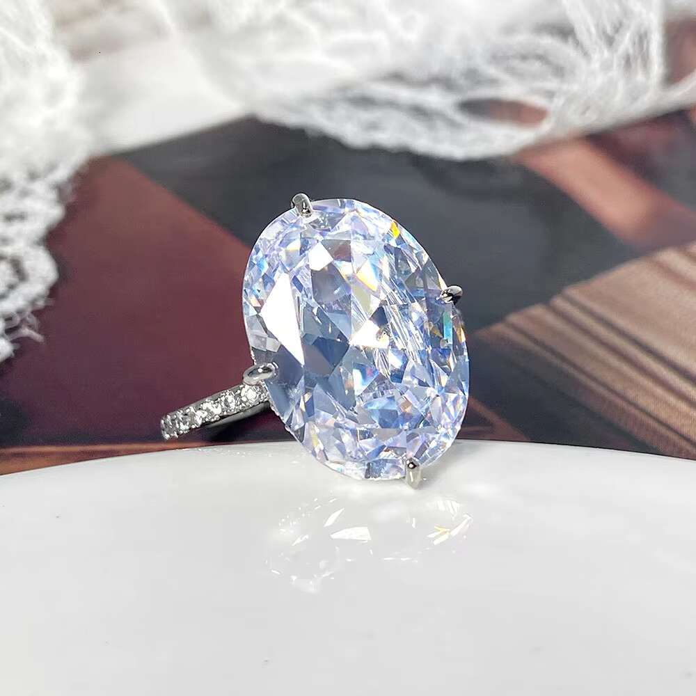 Custom Fine Jewelry 5A Cubic Zirconia Cz S925 Sterling Silver Ring 925 Engagement Wedding Rings Jewelry for Women