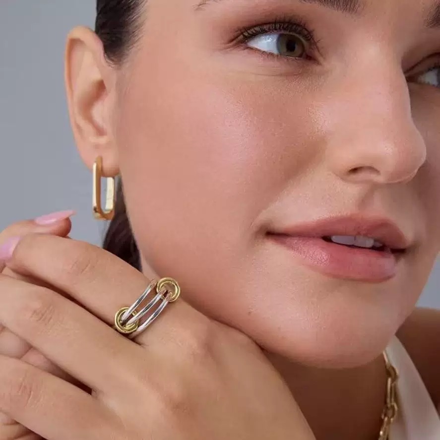 Jewelry rings luxury gold ring women with Diamond Ring Gothic Unisex rings overlapping designer jewelry gifts carefully crafted