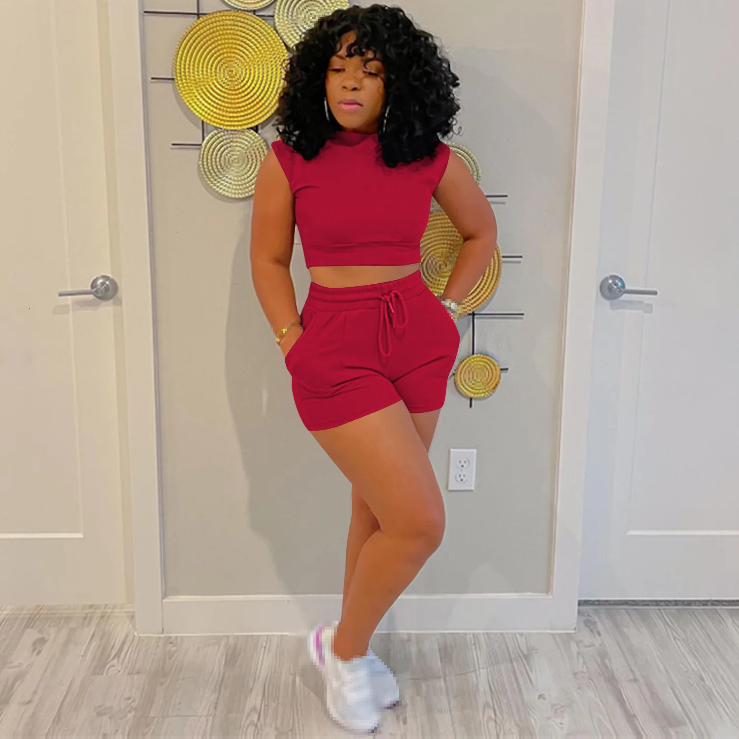 two piece set women outfits summer 2 piece set women outfits shorts sets summer clothes for woman wholesale items for business 250606