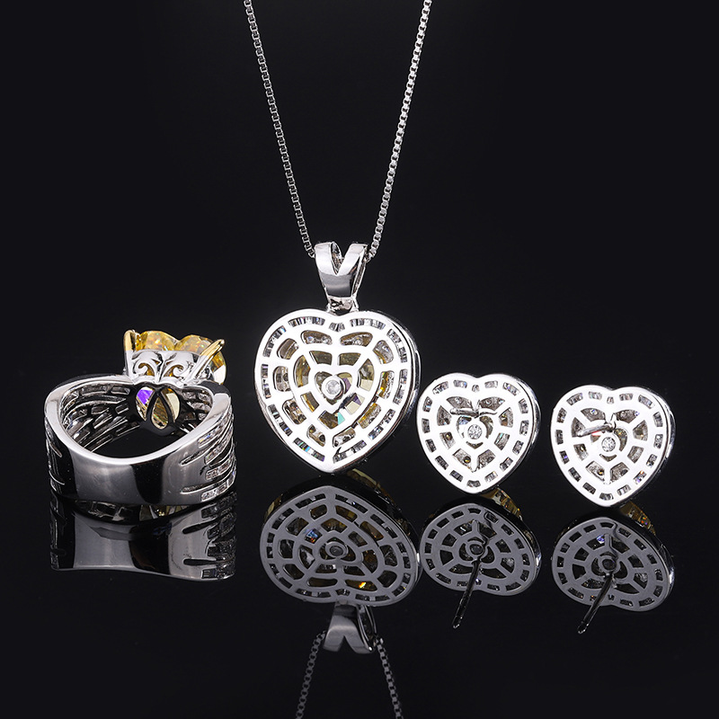 Exquisite Artisan Crafted Silver-Hued Betrothal Gifts Featuring a Radiant Array of Over 1K Precious Gems