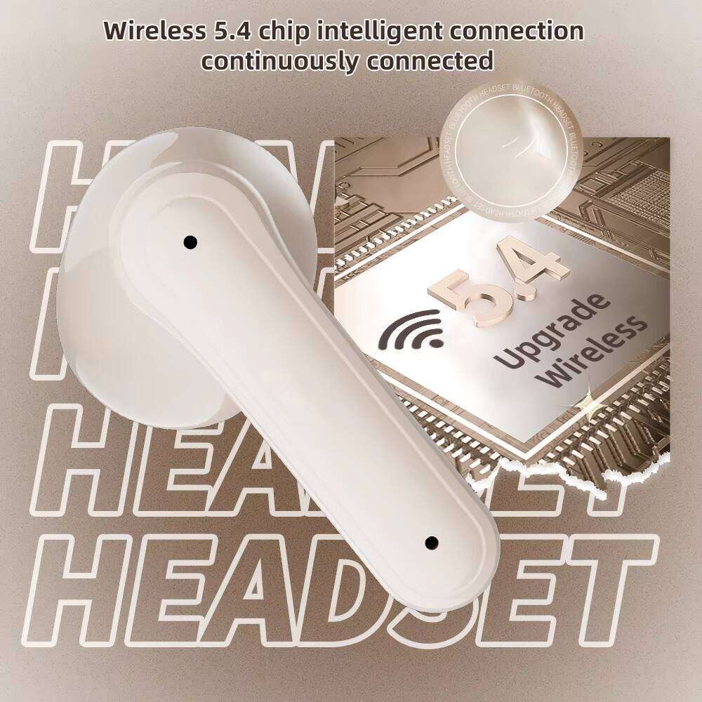 DHGadges TWS Wireless Earbuds with Type C Charging Case Noise Cancelling Bluetooth Headphones with Designer Hard Shell Case