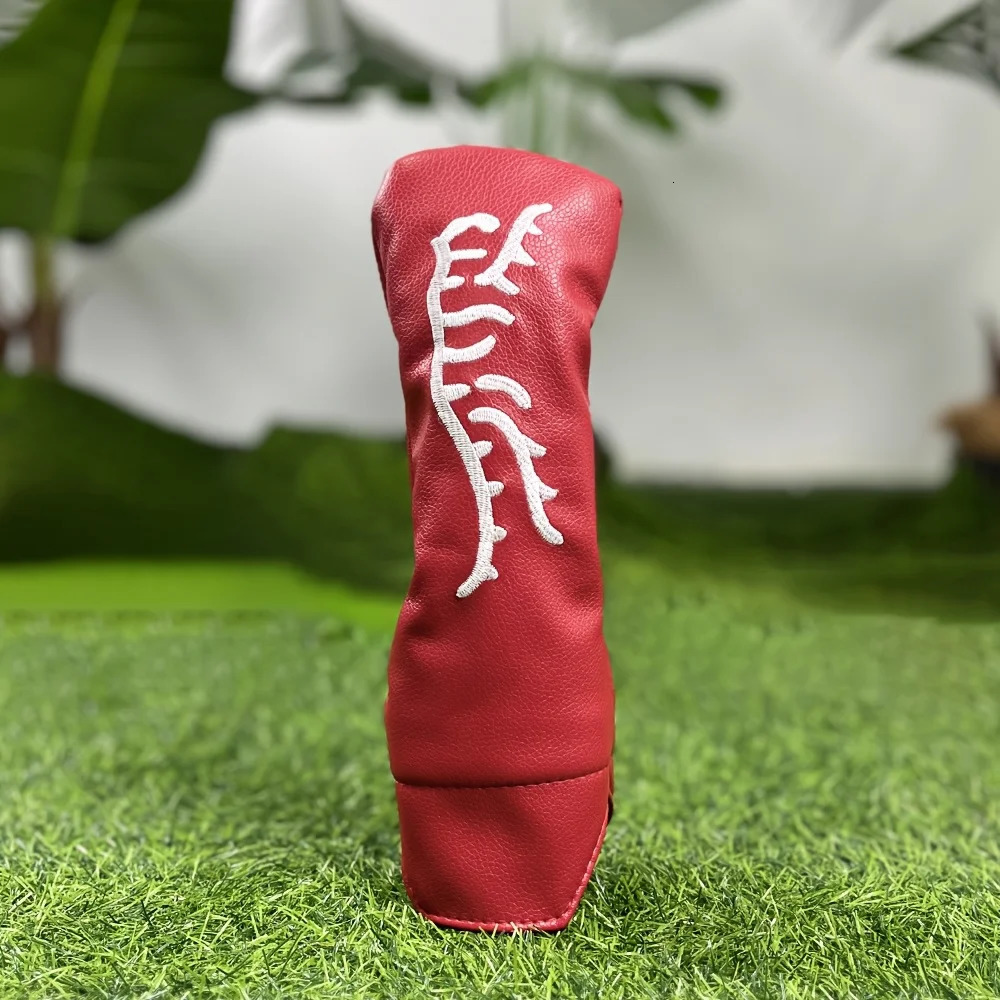 red golf club head cover Durable waterproof golf accessory providing the protection for your golf club. 250612