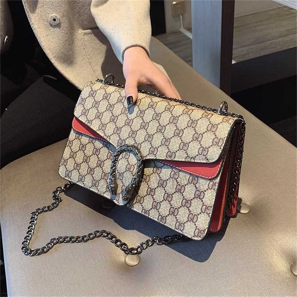 2026 New Fashion Wine God Printed Mini One Shoulder Cross Chain Womens Bag Bags High-quality online retail and wholesale