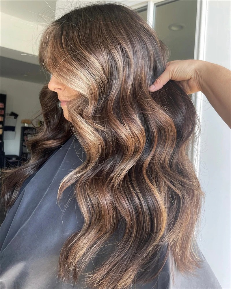 Body Wave Highlight Wig Human Hair 20 30 Inch 13x4 HD Lace Frontal Wig 180 Density Natural Brazilian Hair Wig For Black Women Synthetic