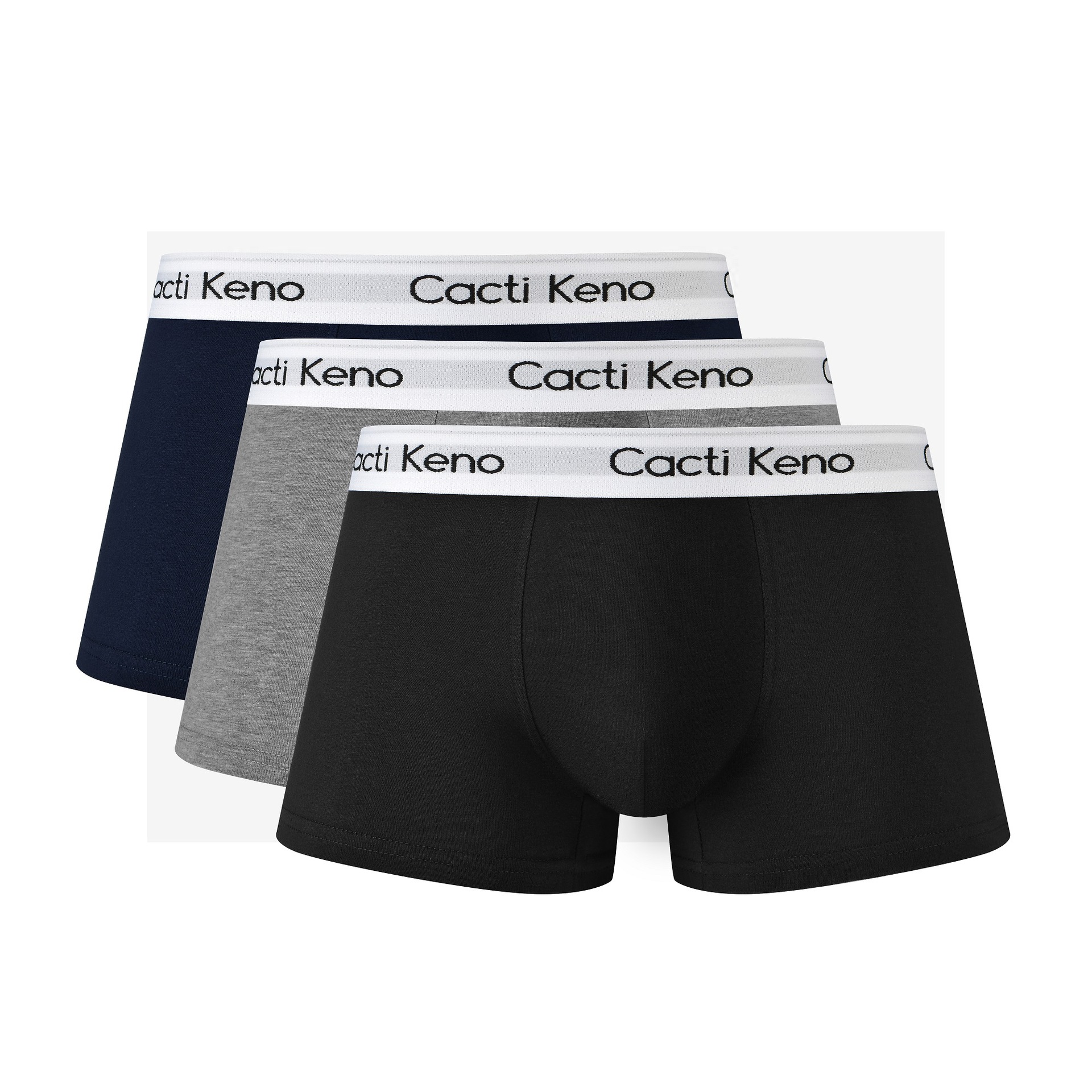 designer boxer brand pure cotton men's underwear mid-waist breathable briefs antibacterial large-sized four-corner pants gift underpants Wholesal