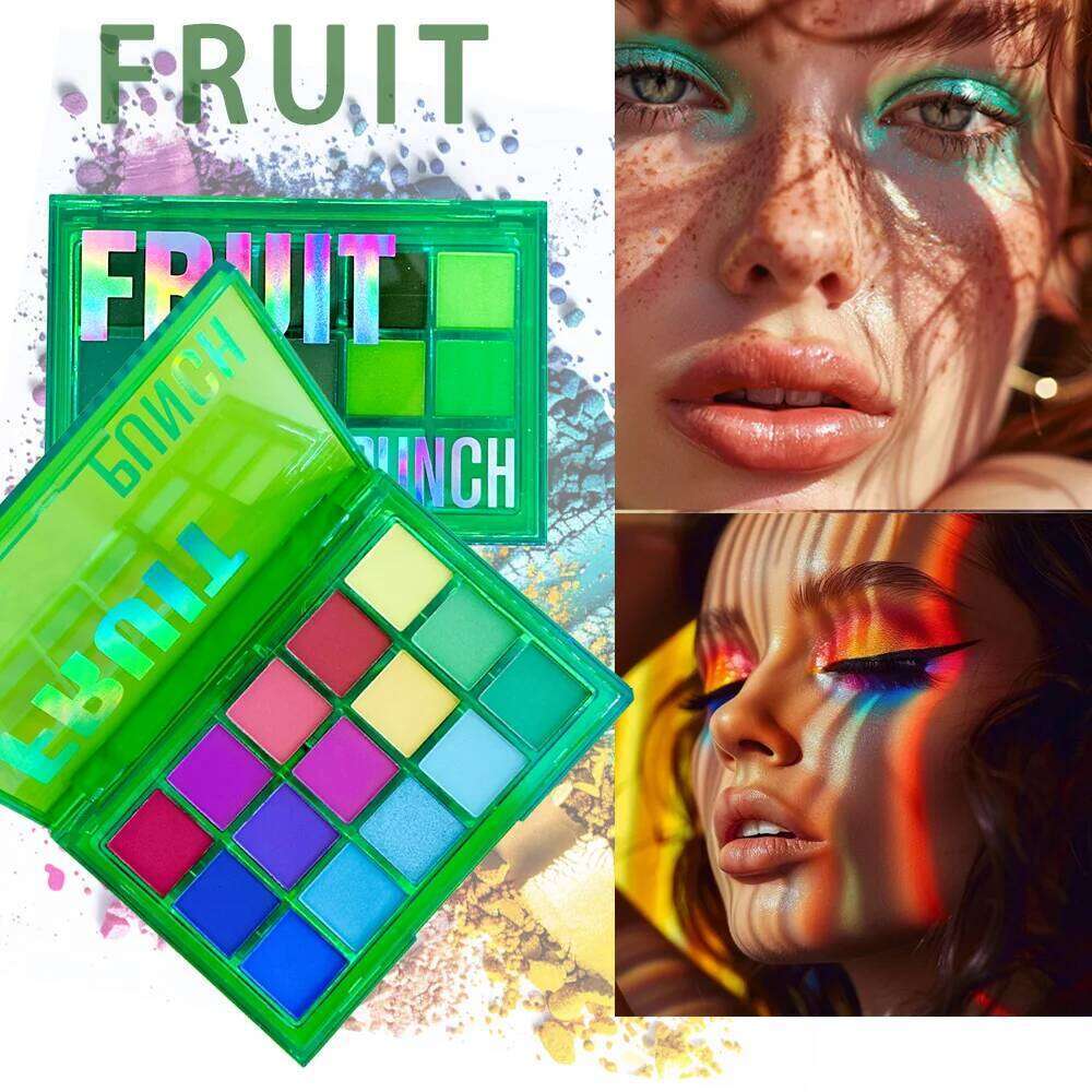 15 Shades Eyeshadow Makeup Palette Shimmer Matte Metallic High Pigmented Neutral Bold Waterproof Eyes Shadow Make Up Set free shipping