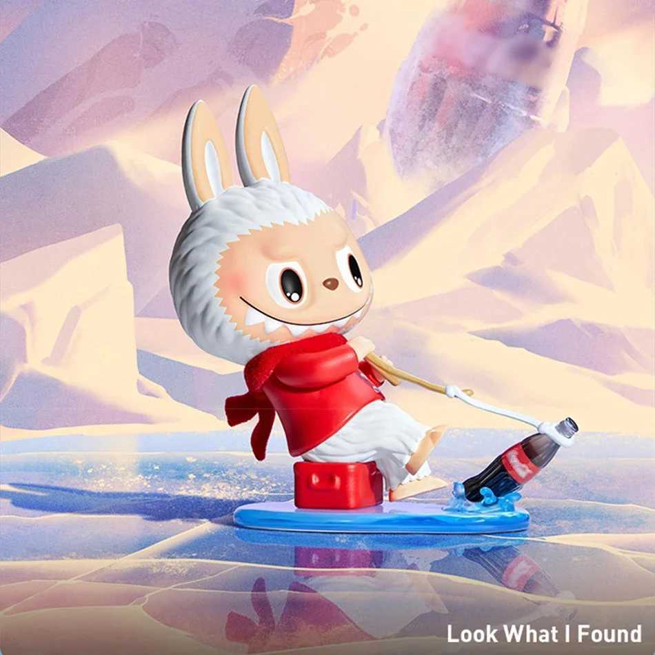 2025 Labubu Cola Series Blind Box Christmas Toys Model Desktop Cute Ornament Cute Anime Figure Gift Surprise Box ChildrenS Toys X250612