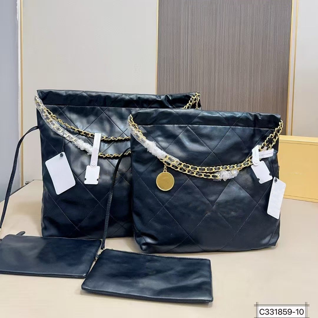 Designer Bag Tote Bag Women Men High Quality Genuine Leather handbags Chain Drawstring Bags Fashion Shoulder Bags