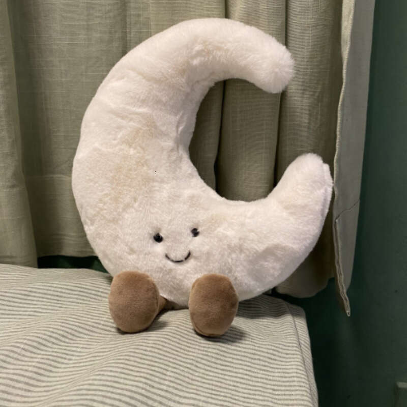 Ins New Sun Moon Plush Jellycat Stuffed Toys for Boys and Girls Sleeping Dolls Pillow Gifts