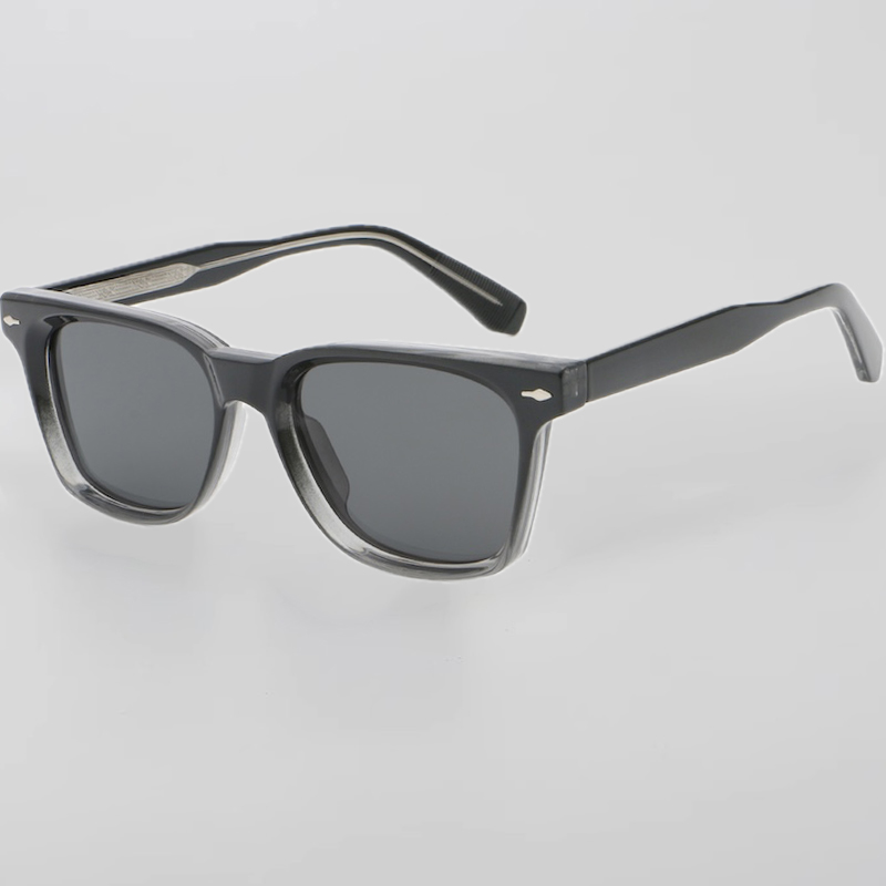 Polarized Square Sunglasses Men Women Luxury Brand Designer Style Sun Glasses For Male Female Oculos Vintage Retro Punk Party Thick Eyewear S53P IVSTA