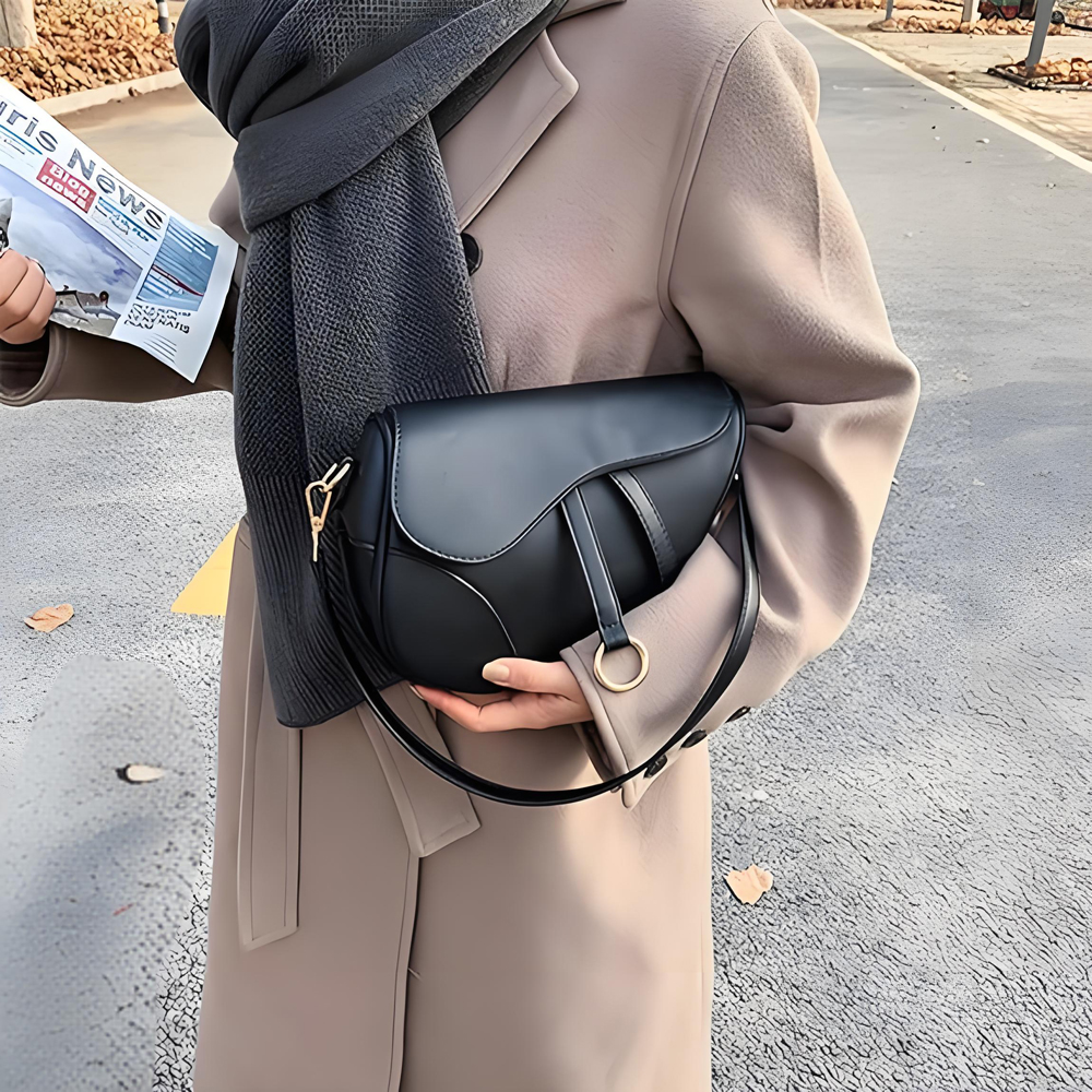 Designer Bag Shoulder Bag Luxury Saddle Bag Fashion Crossbody Bag Tote Bag New Casual Handbag High Quality Women's Leather Purse Classic Black Ba