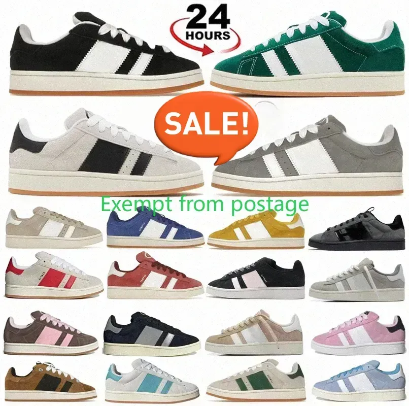 2025 Designer Women Man Campus 00s shoes Sneakers 00 Core Black Grey White Crystal Dark Green Cloud Gum True Pink Better Scarlet Women Men Casual shoe