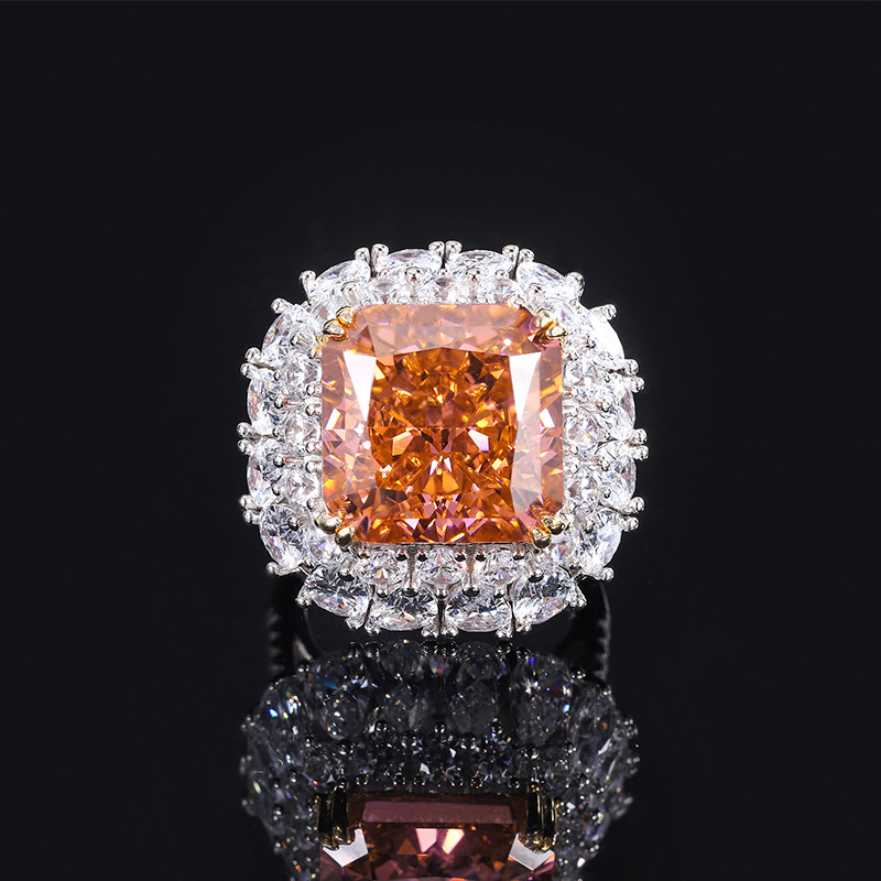 High-Carbon Artificial Gemstone Accessory Trio Exquisite Sparkle of Realistic Synthetic Stones Adorning Your Bridal Outfit