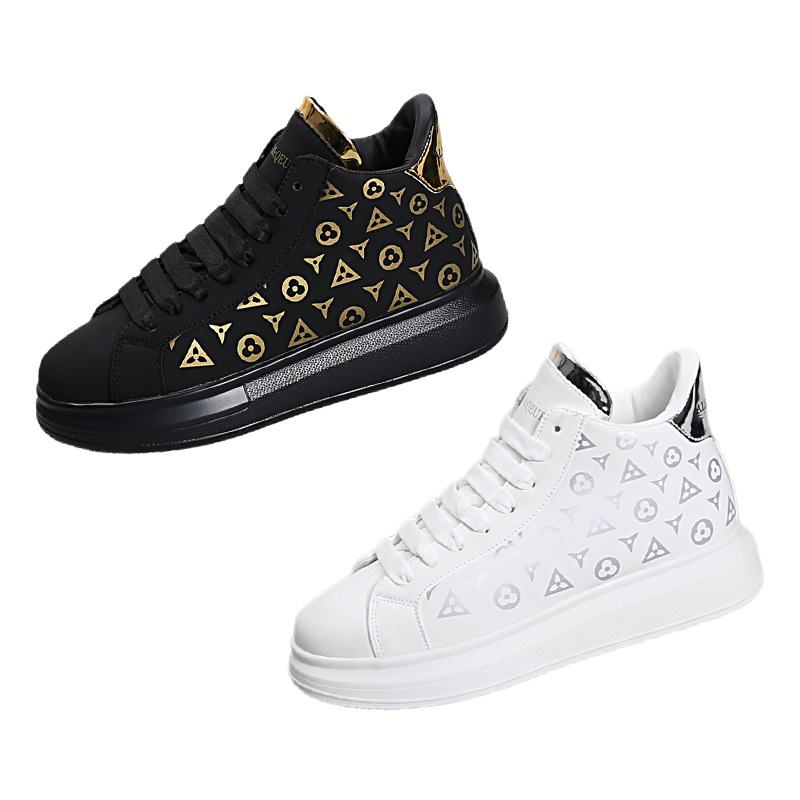 Designer Shoes 2025 Autumn High-top casual sneakers, couple white sneakers, fashionable and versatile lightweight casual shoes, unisex free shipping