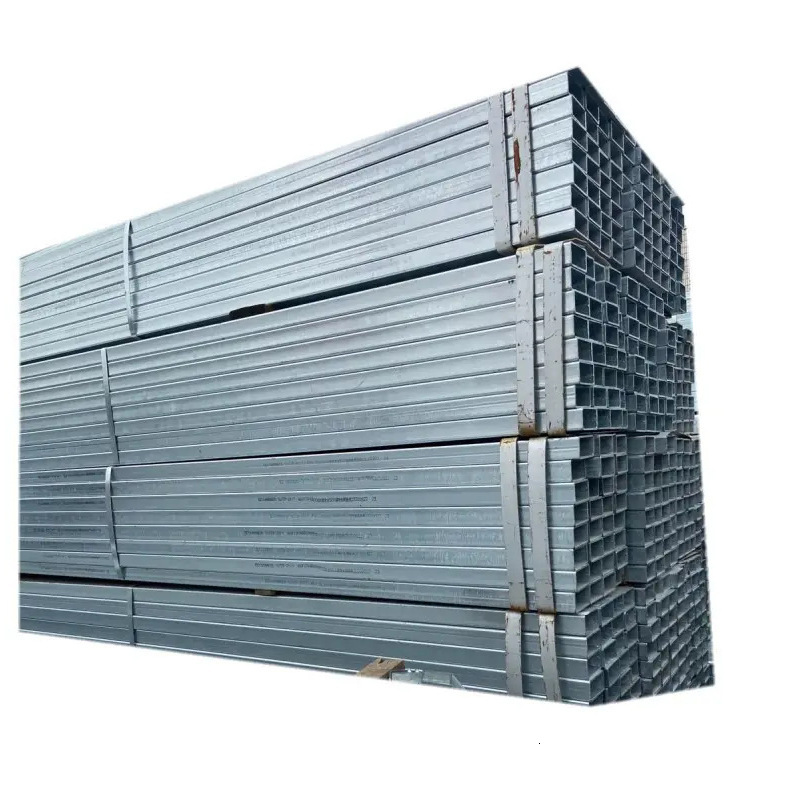 304 Stainless Tube 20/25/40mm Thickened 1.5/2/3/4mm Brushed Steel Pipe Square Car Shed Bracket