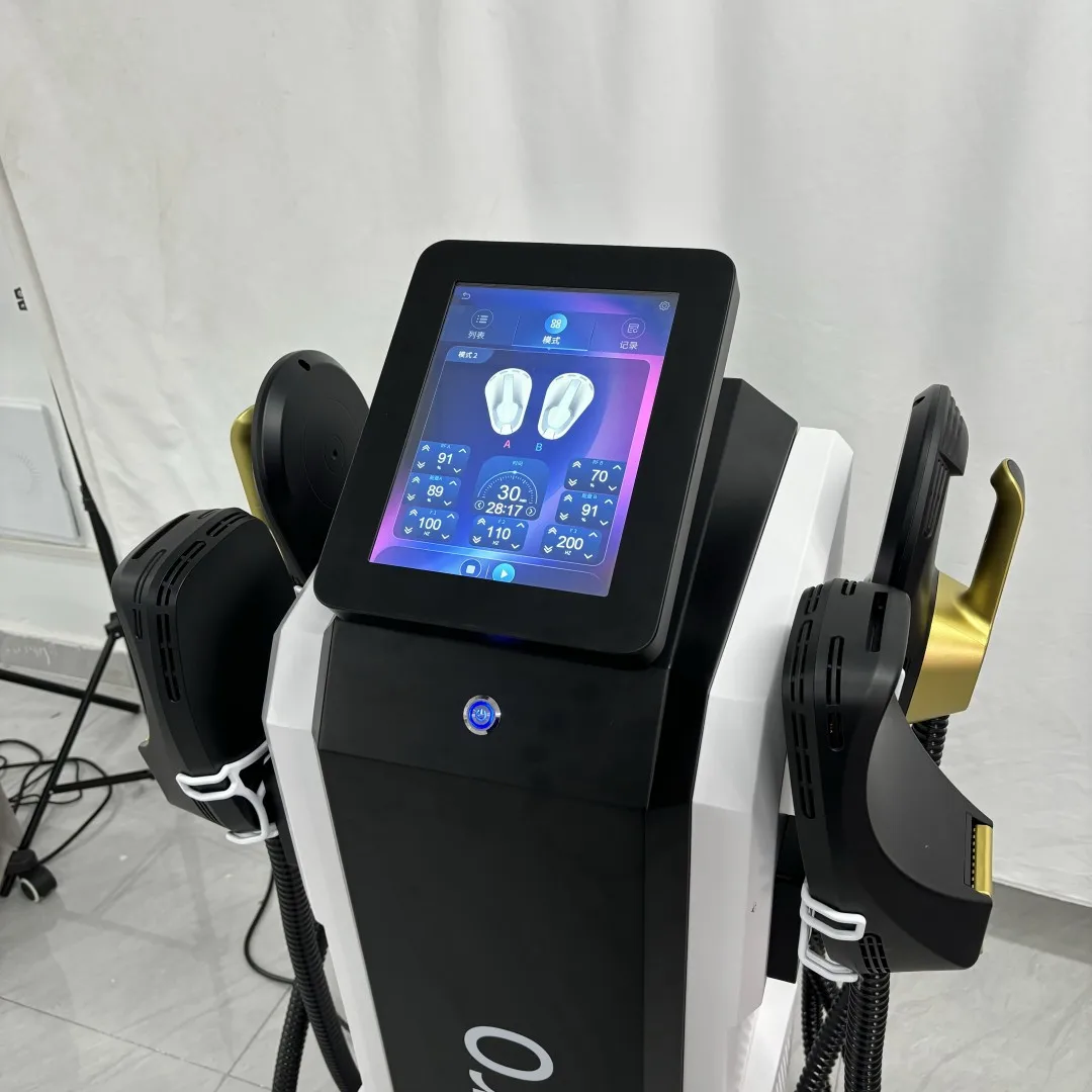 EMS Body Slimming and Contouring Machine EMSZERO 15Tesla 6500W HI-emt Fat Burning Tighten Skin Build Abs Beauty Salon Professional Equipment