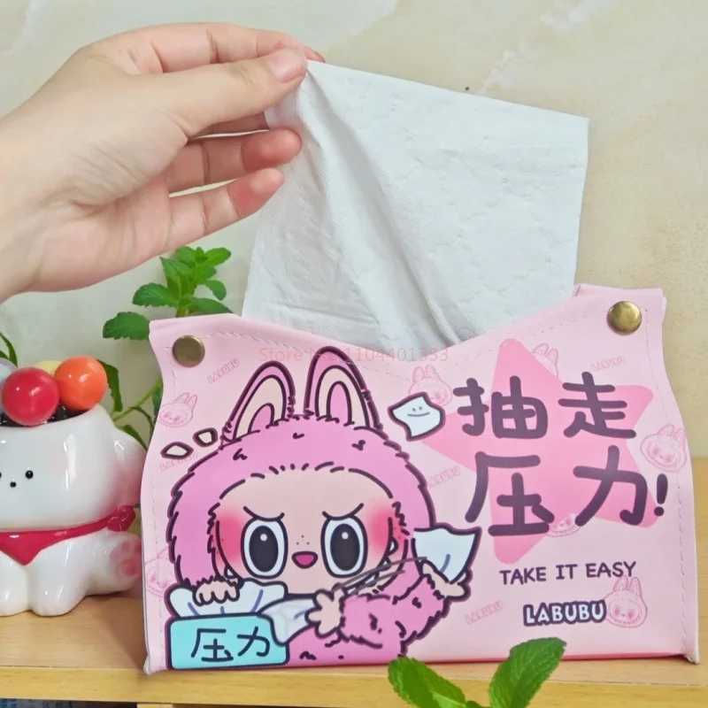 New Arrival The Monster Labubu Anime Peripherals Paper Towel Box Disposable Picnic Cup Tablecloth Room Decoration Birthday Gifts X250612