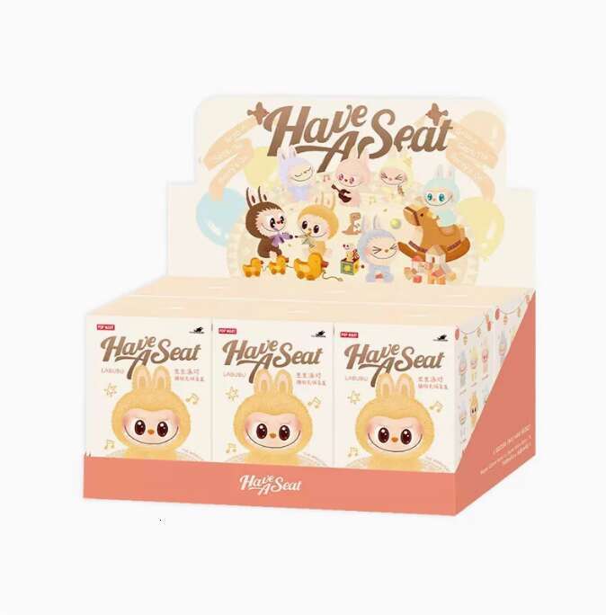 Labubu Generations 1-3 Blind Box! Vinyl-faced Macaron Sitting Plush Pendants Limited Party Collection, Rush for Hiddens!
