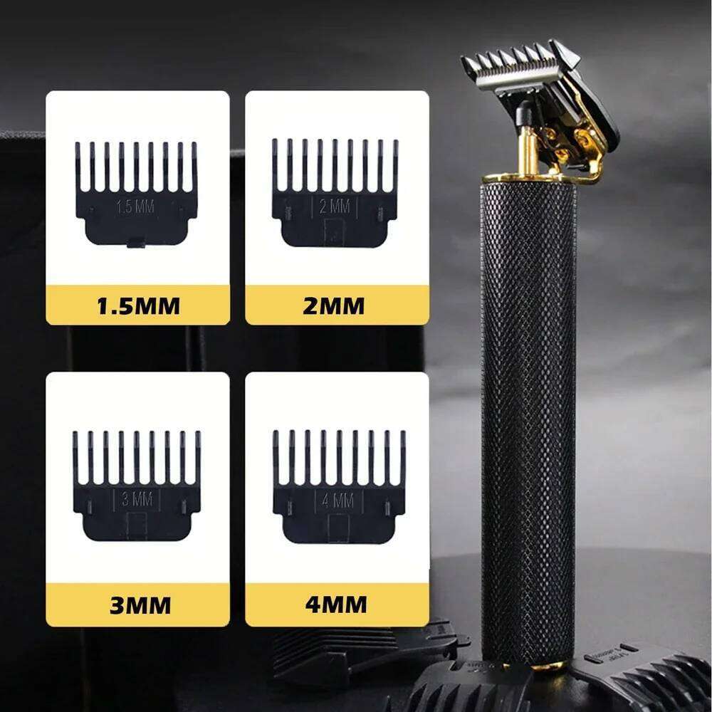 Electric Rechargeable Clipper hine Barber For Men Hair Cutting Professional Beard Trimmer g250612