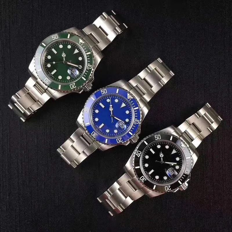 Ceramic Bezel Mens watches 41MM Automatic Mechanical 2813 Movement Watch Luminous Sapphire Waterproof Sports Self-wind Fashion Wristwatches montre de luxe A1