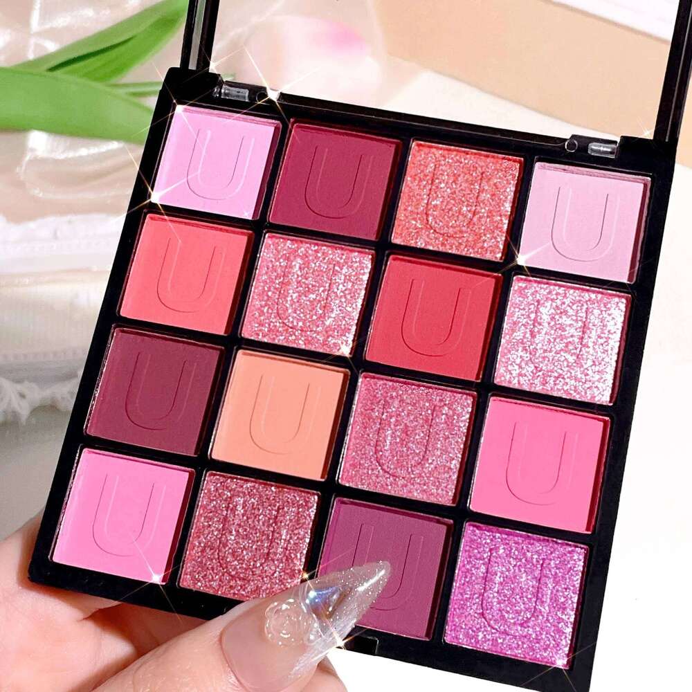 16 color eyeshadow palette: Koi, Mermaid, Enchanted Forest, Pearl, Matte and Glitter, sic Festival makeup free shipping