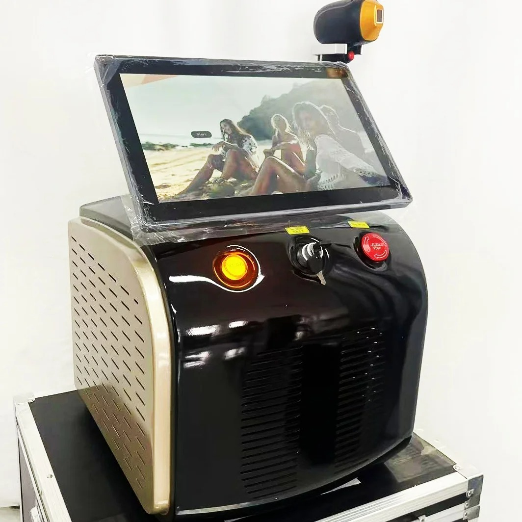 Newest Laser Hair Removal Device Diode Laser 755 808 1064nm Ice Point Painless Permanent Hair Removal Machine Professional Edition