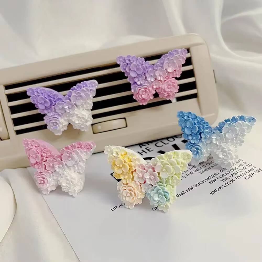 ddmynov Flower Butterfly Silicone Molds for Baking DIY Epoxy Resin Crafts Hanging ice maker Decoration Aromatherapy Mold Candle Making Supplies