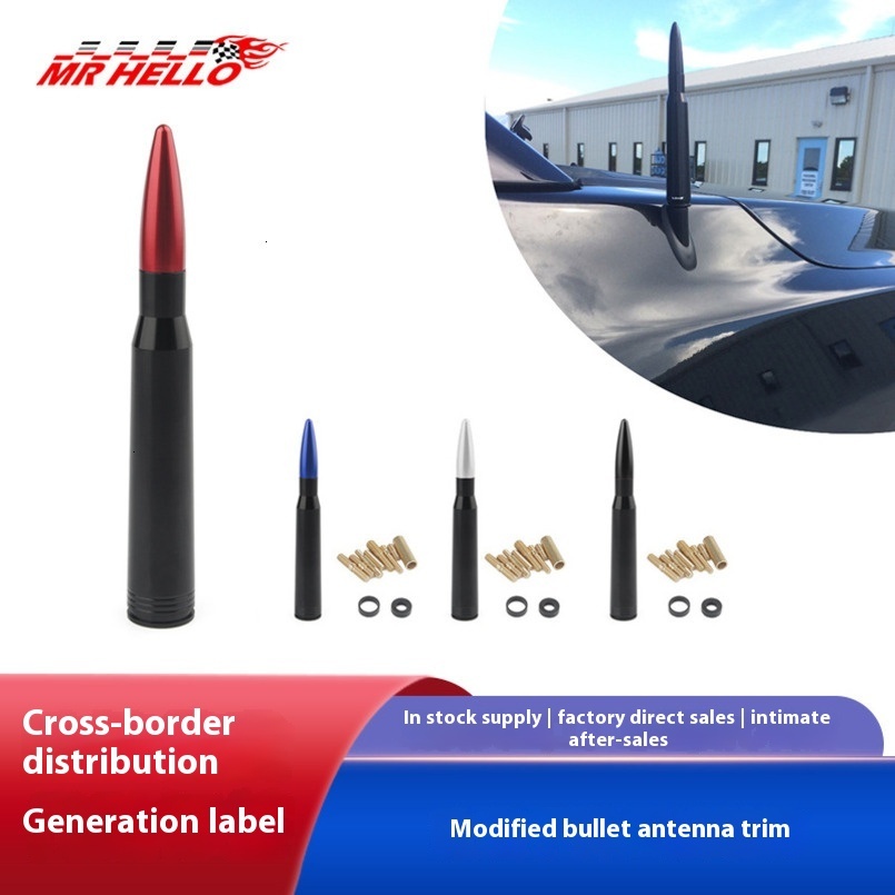 Decorative Roof Bullet Head Off-Road Car Antenna