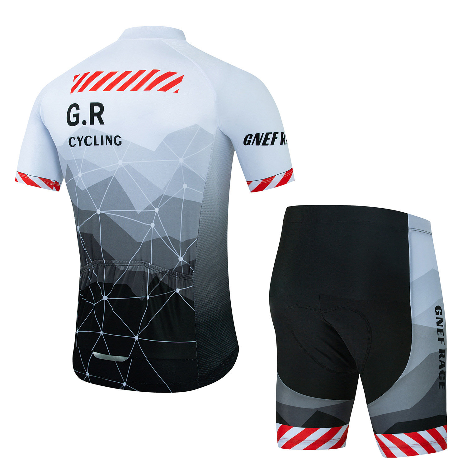 Free shipping Sportswear professional men women road bike breathable short sleeved shorts set mountain bike clothing plus size