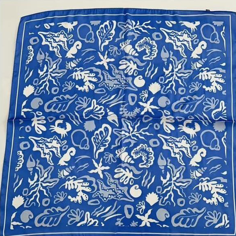 Trendsetting Women's Lijing Satin Scarves: Stylish 70cm x 70cm Silk Squares for Multiple Uses