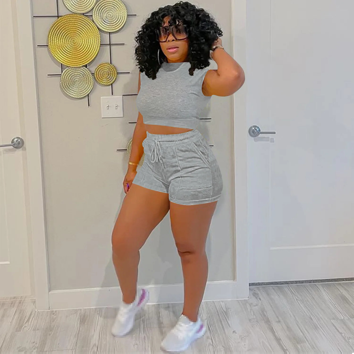 two piece set women outfits summer 2 piece set women outfits shorts sets summer clothes for woman wholesale items for business 250606