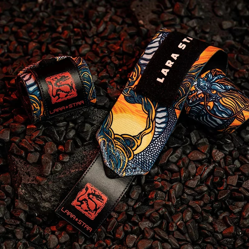 Twelve Zodiac Fitness Wrist Wraps 2025 Fitness Weightlifting Power Lifting Pressurized Wrist Brace Gym Bench Press Straps 250611