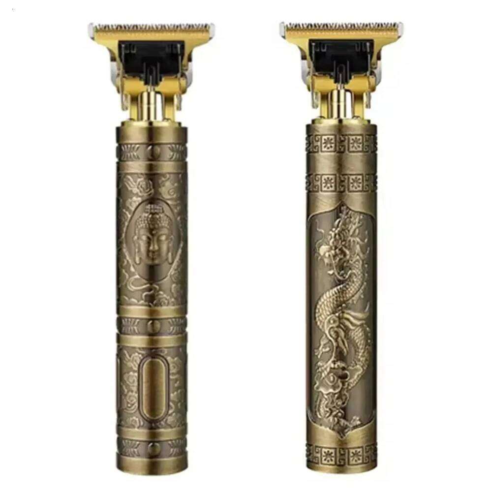 Buddha T9 Gold Electric Cutting hine Rechargeable New Hair Man Shaver For Men Barber Professional Beard Trimmer g250612