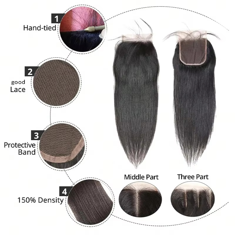 8inch Straight Hair Bundles Brazilian 18 20 22 Inch 100% Unprocessed Virgin Hair Straight Weave Bundles Human Hair Bone Straight 100% Remy Human HairE