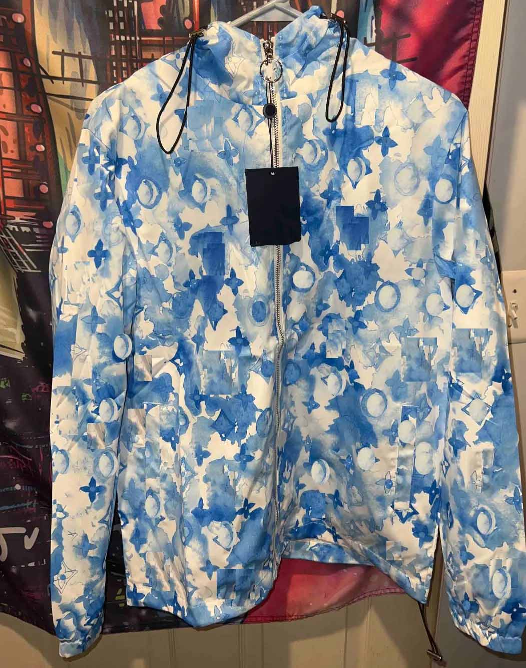 2025 Mens Jacket Designer For Men Woman Coat Spring Autumn Outwear Windbreaker Hoodie Zipper Man Casual Hooded Jackets Outside Sport Asian Size M-XXXL